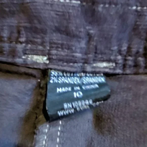 Kuhl Size 10 Skirt Brown Corduroy Length 16.5 - Picture 4 of 6